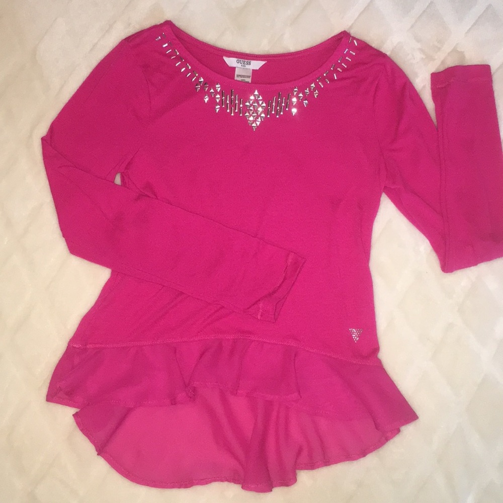 Guess kids high low top